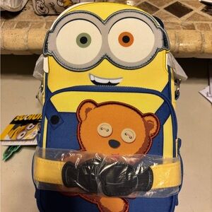 Minion Themed crossbody with Bear Design. Loungfly